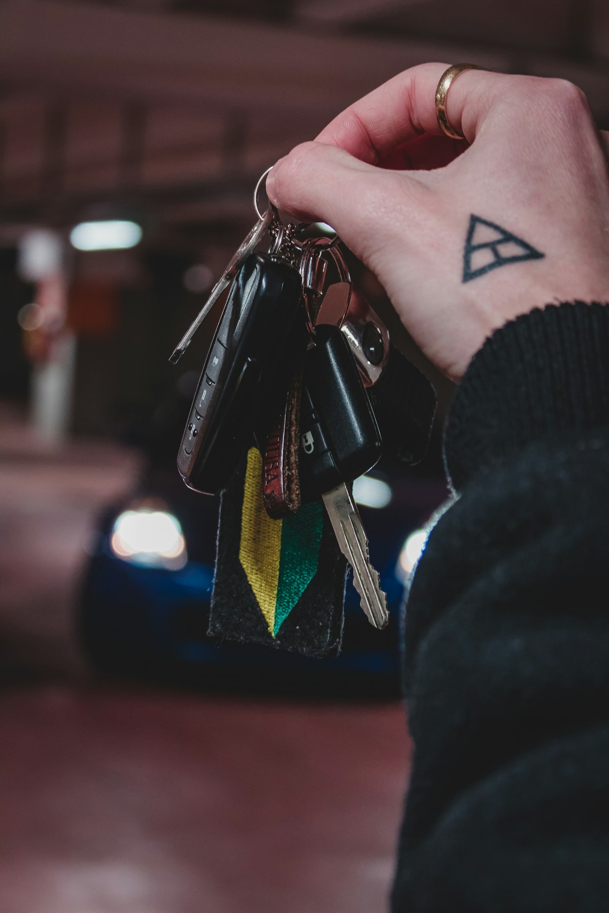 Controle remoto de segurança automotiva