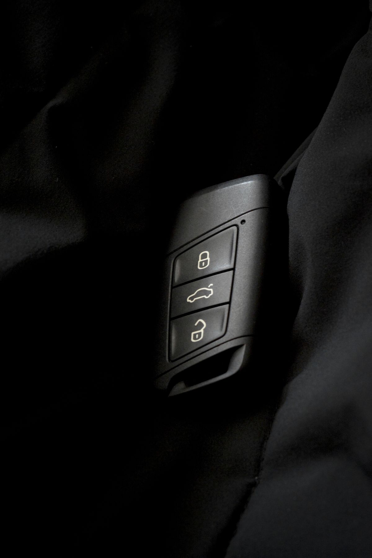Chave com controle de alarme automotivo